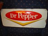 original Dr Pepper metal sign