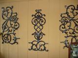 cast iron indoor/outdoor wall or fence art. There are several more not pictured. See you there, Ms Pat!