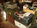 Lots of military records, documents, manuals, and photos.