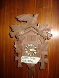 Black Forest German cuckoo clock with the weights