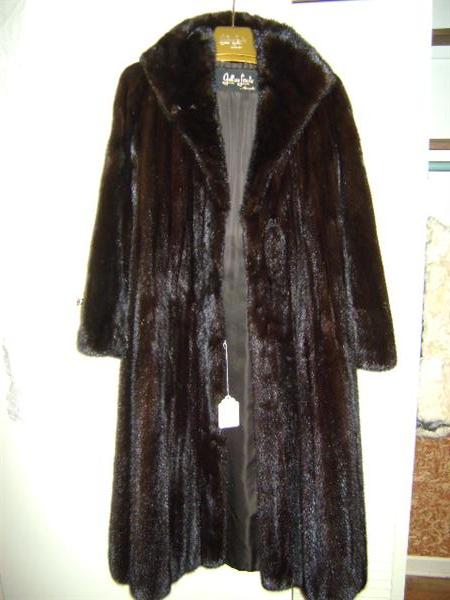 This full length fur as well as the other furs are of the highest quality and are the finest I have ever seen. 