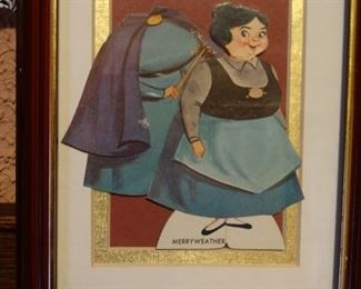 Framed Sleeping Beauty "Merryweather"