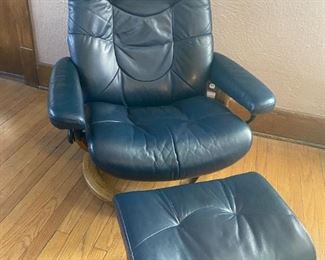 Ekornes Stressless Chair and Ottoman