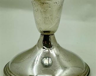 Empire Sterling Silver Weighted Candlestick Holder
Lot #: 12