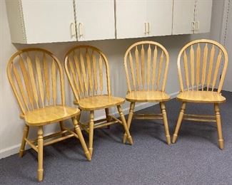 Set Of Four Bermex Wooden Kitchen Chairs, 4 PCS
Lot #: 31