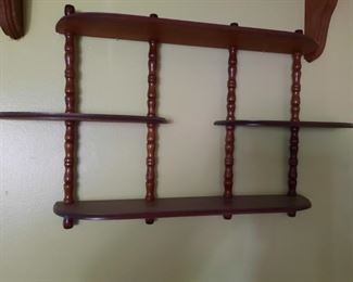 WOOD WALL SHELF