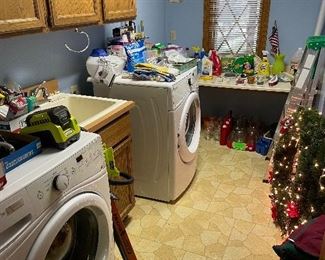 Lots of great stuff (washer and dryer are not being sold)