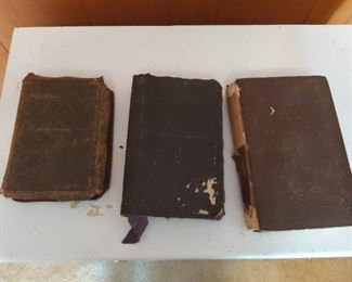 Antique Bibles And Book