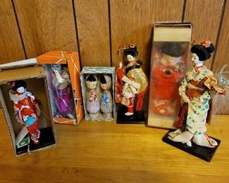 Dolls from East Asia