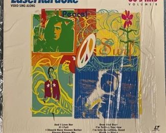 Pioneer LaserKaraoke with 10 hit songs and videos