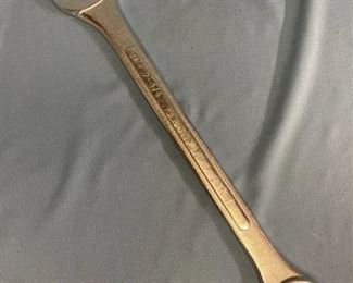 2-1/4 inch Pittsburg Steel crescent wrench with engraving