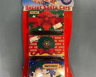 Sealed Matchbox secret Santa cars circa 2000