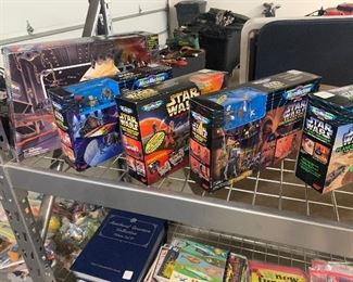 Vintage Star Wars and Micro Machine toys