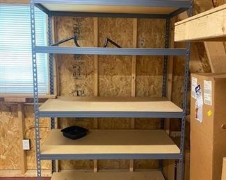 Very nice shelving for a garage or craft room-this is not the only one!