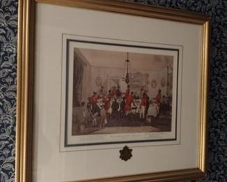 bachelor's hall framed prints