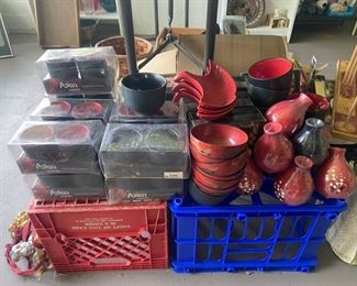 New Chinese plates, bowls, and spoons for sale!
