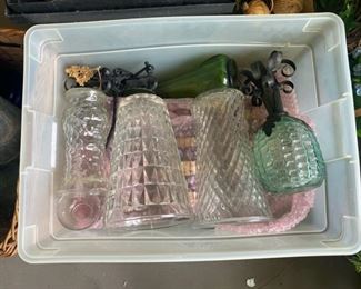 A ton of beautiful vases and glass pieces for sale!