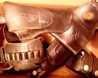 Vintage police holsters
