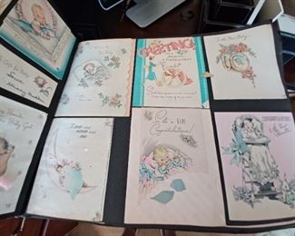 Vintage card album