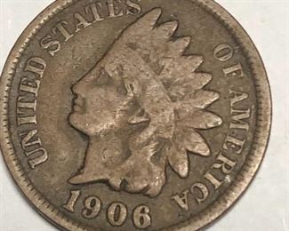 1906 Indian head cent