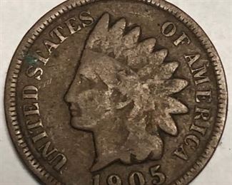 1905 Indian head cent