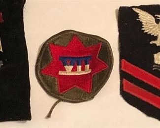 Vintage Military patches & medals 