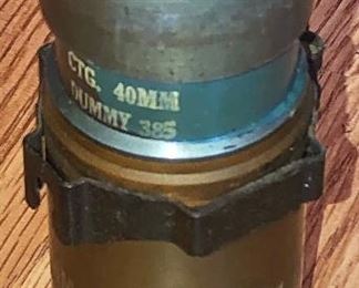 Ww2 Dummy bullet