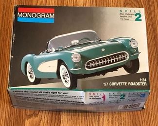 Monogram 1957 corvette model kit