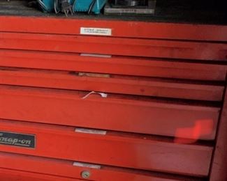Snap on tool box