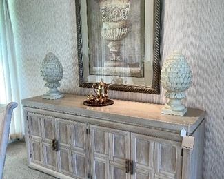 Henredon Buffet $795 
72 inches wide
19” deep 
 32 inches tall
