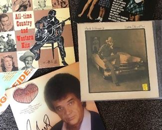 Autographed Conway Twitty vinyl 