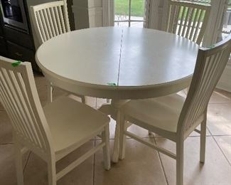 Antique-White Dining Set
