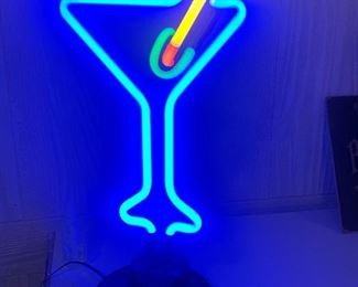 Neon Martini Light. 