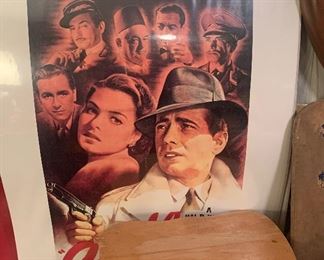 Casablanca Poster, Reproduction. 