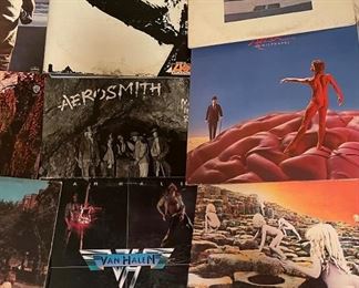 Aerosmith, VanHalen, Zeplin Records ++++