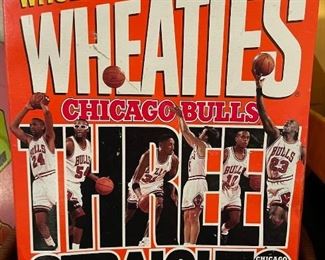 1993 Chicago Bulls Wheaties Box. 