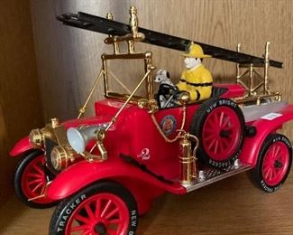 Jim beam collectible fire trucks