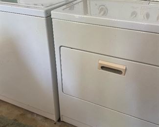 Washer and dryer