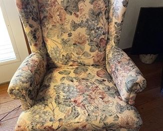 Q Anne wing chair