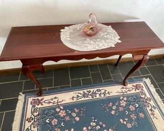 Q Anne cherry sofa or entrance table