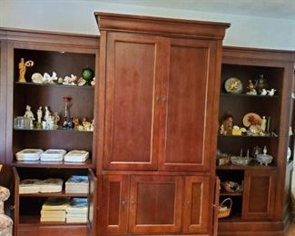Cherry wall units