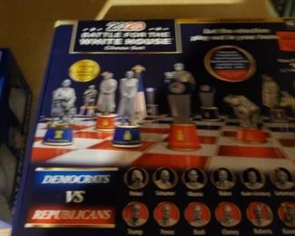 Political chess set