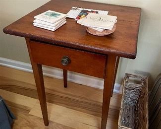 small antique side table
