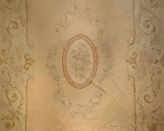 Vintage Chinese Handmade Aubusson Rug (9’ x 12’)