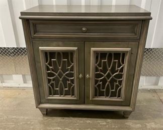 $160 - Walter of Wabash Grey Two Door Storage Cabinet - KS83-5
LOCATION: Germantown, Md
DIMENSIONS: 31" x 17" x 34"H
CONDITION: Please refer to photos for a more detailed look at condition.  We make every attempt to list and photograph any defects or signs of wear that are significant to this sale. 
LOCAL PICK UP.   BUYER IS RESPONSIBLE FOR ANY NECESSARY DISASSEMBLY AND ALL COSTS ASSOCIATED WITH SHIPPING OR PICK UP.  PLEASE CONTACT US FOR SHIPPING REFERRALS.