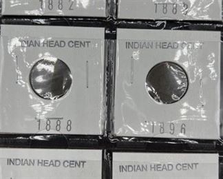 1882-1909 Indian Head Coins