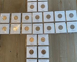 Antique Vintage Nickel Coins