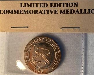 Limited Edition Commemorative Medallion