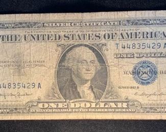 Old Silver Certificate