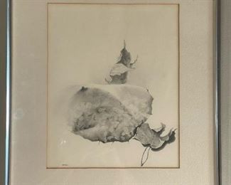 Original Drawing by PAUL M OTERO "Autumn's Apex"